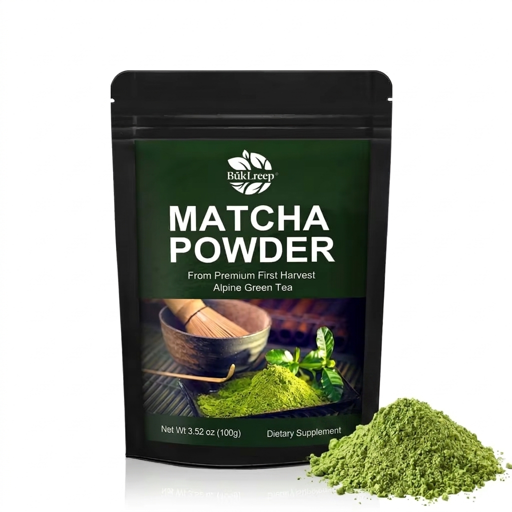 Herbal Supplement - Poudre de matcha, stimulant énergétique naturel