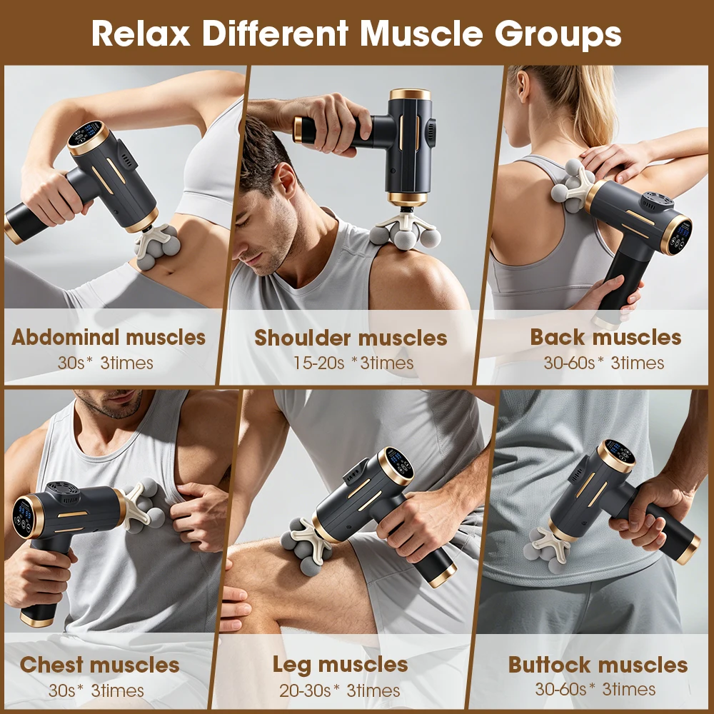 Pistolet de massage électrique - Health Wellness avis et prix