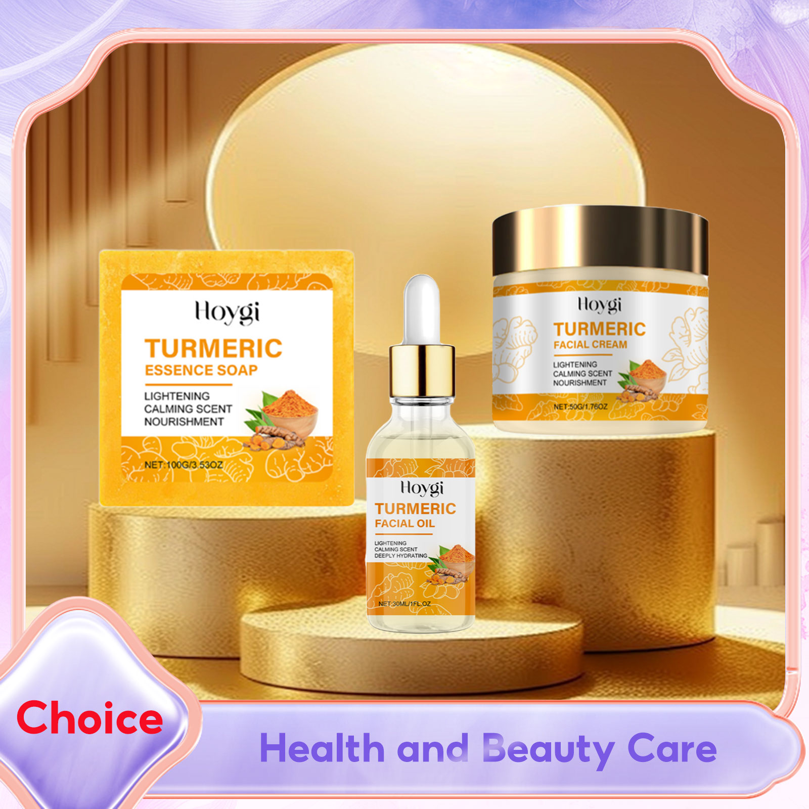 Ensemble de soins de la peau a - Turmeric avis et prix